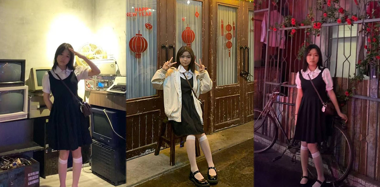 义乌工商职业技术学院 周雨馨 表面装纯反差婊 喜欢露出打野战 最希望被多人轮奸！
