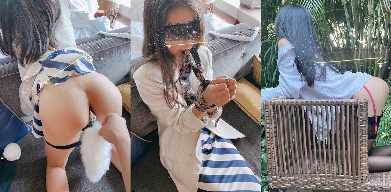 顶级反差女神 崔欣 私下被金主调教成性玩物 酒店3P狂欢 各种姿势疯狂输出 尖叫连连！