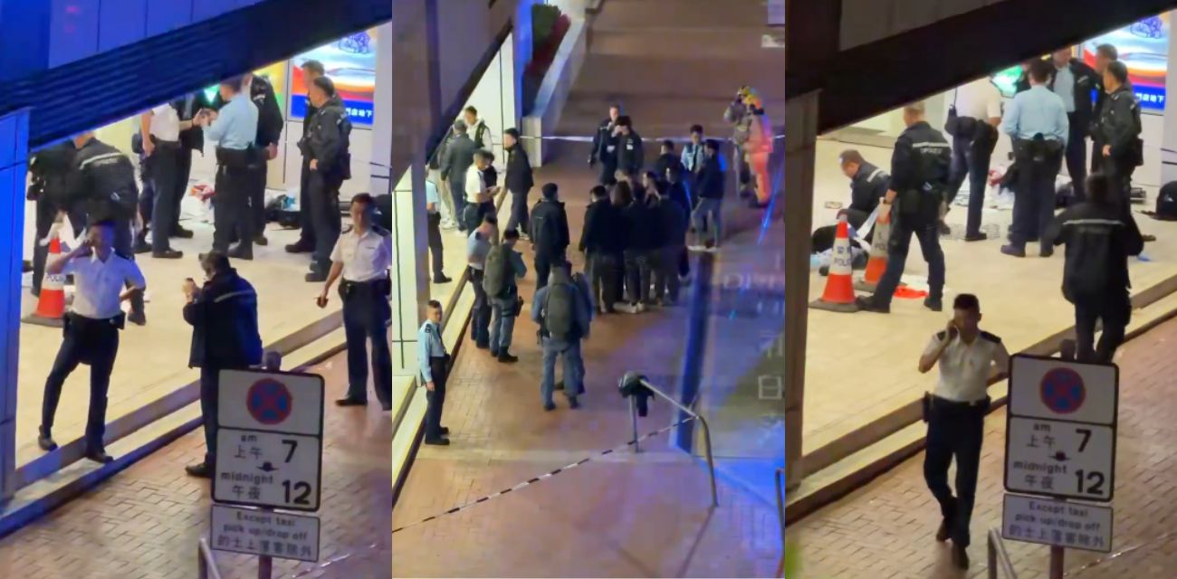 香港屯门市广场持刀伤人事件 越南籍男子带冰d厨房偷刀 冲向人群挟持人质被击毙 现场监控流出！